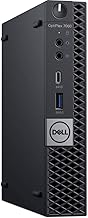 מחשב שולחני Dell OptiPlex 7060 Micro Form Factor Intel Core דור 8 i7-8700T 2.40GHz מעבד 6 ליבות 32GB DDR4-2666MHz זיכרון 1TB NVMe PCIe SSD Windows 10 Pro