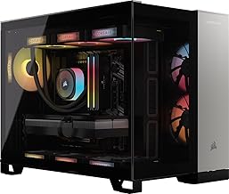 מחשב גיימינג Corsair Vengeance i5100 – מעבד Intel Core i9-14900KF מקורר נוזלי – NVIDIA GeForce RTX 4080 Super GPU – זיכרון 32GB Dominator טיטניום RGB DDR5 – 2TB M.2 SSD – שחור/אפור