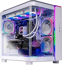 מחשב שולחני Skytech Gaming King 95, Ryzen 9 9900X3D 4.4 GHz (5.5GHz), NVIDIA RTX 5070 Ti 16GB, 2TB Gen4 NVMe SSD, 32GB DDR5 RAM 6000 RGB, 850W זהב ATX 3 PSU, 360 מ"מ ARGB AIO, Wi-Fi, Win 11