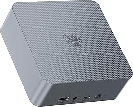 Beelink EQR7 Mini PC,AMD Ryzen 7 7735HS(8C/16T, עד 4.75GHz), מחשב מיני 24GB LPDDR5 RAM 500GB M.2 PCIE4.0x4 SSD Graphics 12core 2200MHz, תומך בתצוגה כפולה 4K/Dual LAN 2.5G/HDMI*2/Wifi6/Wifi6/BT5.2