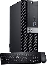 מחשב שולחני Dell OptiPlex 7070 SFF, Intel 8 Core i7-9700 3.0GHz עד 4.70GHz,32GB DDR4 Ram חדש 1TB NVMe M.2 SSD,AX210 WiFi מובנה 6E, Windows 11 Pro, מקלדת ועכבר אלחוטיים (מחודש)