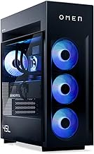 מחשב שולחני גיימינג HP Omen MAX 45L 5090, AMD Ryzen 9 9900X3D 5.5GHz, Geforce RTX 5090, 64GB DDR5 RAM, 4TB SSD, קירור נוזלי, RGB Light Studio, 3X DP, תמיכה ב-3 צגים 4K, Windows 11 Pro, שחור
