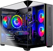 Skytech Gaming Crystal Gaming PC, AMD Ryzen 5 8400F 4.2GHz, NVIDIA RTX 5060 Ti 8GB VRAM, 1TB Gen4 NVMe SSD, 24GB DDR5 RAM 6000, 650W Gold PSU, WI-FI 5, Windows 11, Desktop