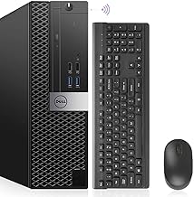 מחשב שולחני של Dell Windows 11 Pro OptiPlex 7040 i7 מחשב מארז קטן משופץ, i7-6700 3.40GHz,32GB Ram DDR4 חדש 1TB M.2 NVMe SSD,AX210 WiFi מובנה 6E, תמיכה בצג HDMI 3 (מחודש)