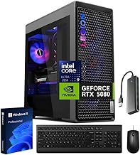 מחשב שולחני לגיימינג Lenovo Legion Tower 7i Gen 10, RTX 5080 16GB GDDR7, Intel Core Ultra 9 285K, 64GB DDR5 5600MT/s, 2TB SSD, קירור Legion Coldfront, Windows 11 Pro, KB ועכבר