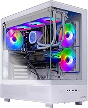 מחשב גיימינג Skytech Gaming Azure 3, AMD Ryzen 7 7800X3D 4.2GHz, NVIDIA RTX 5070 Ti 16GB VRAM, 1TB Gen4 NVMe SSD, 32GB DDR5 RAM 5600, 850W זהב ATX 3 PSU, 360 ARGB AIO, WI-FI 5, Windows 11, שולחן עבודה