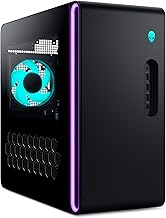 Alienware Aurora Gaming Desktop ACT1250 - Intel Core Ultra 7 265F, 32GB DDR5 RAM, 1TB SSD, NVIDIA GeForce RTX 5070, 1000W Platinum Rated PSU, Windows 11 Home, לוח שקוף - שחור