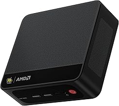 Beelink SER5 MAX Mini PC, AMD Ryzen7 7735HS(8C/16T, עד 4.75GHz), מחשב מיני 24GB LPDDR5 RAM 500GB M.2 SSD Graphics 12core 2200MHz, תומך בתצוגה משולשת 4K / HDMI+DP+Type-C/Wifi6/BT5.4/2.5G LAN