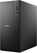 Dell Tower Desktop ECT1250 - מעבד Intel Core Ultra 7-265, UHD Graphics, זיכרון 32GB, 1TB M.2 SSD, קורא כרטיסי SD 3.0, מקלדת ועכבר קווית, Windows 11 Home, שירות בסיסי באתר