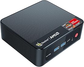 Beelink SER5 MAX Mini Pc,AMD Ryzen 7 7735HS (8C/16T, עד 4.75GHz), מחשב מיני עם 24GB LPDDR5 RAM/500GB M.2 2280 SSD, תמיכה מיקרו PC 4K FPS,WiFi6/BT5.4/2.5G LAN/Home/Office