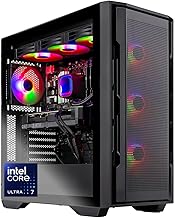Skytech Gaming Rampage Gaming PC, Intel Ultra 7 265F 5.2GHz, NVIDIA RTX 5060 Ti, 1TB Gen4 NVMe SSD, 32GB DDR5 RAM 6000, 850W Gold ATX 3 PSU, 360 ARGB AIO, Wi-Fi, Win 11, שולחן עבודה