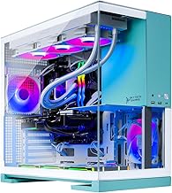 Skytech Gaming Aqua Desktop PC, Intel Ultra 9 285K 3.7 GHz(5.7 GHz), NVIDIA RTX 5070 Ti 16GB, לוח Z890, 2TB Gen4 NVMe SSD, 32GB DDR5 RAM 6000 RGB, 850W Gold ATX 3 PSU, 360 מ"מ ARGB AIO, Wi-Fi, Win 11