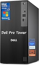 מחשבים שולחניים Dell Pro Tower PC, אינטל 20 ליבות i7-14700 (עד 5.4GHz), 32GB RAM, 1TB SSD, HDMI, DP, USB-C, Windows 11 Pro, שחור פחמן, OptiPlex הדור הבא 2026 לעסקים ולמקצוענים